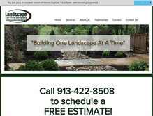 Tablet Screenshot of landservco.com